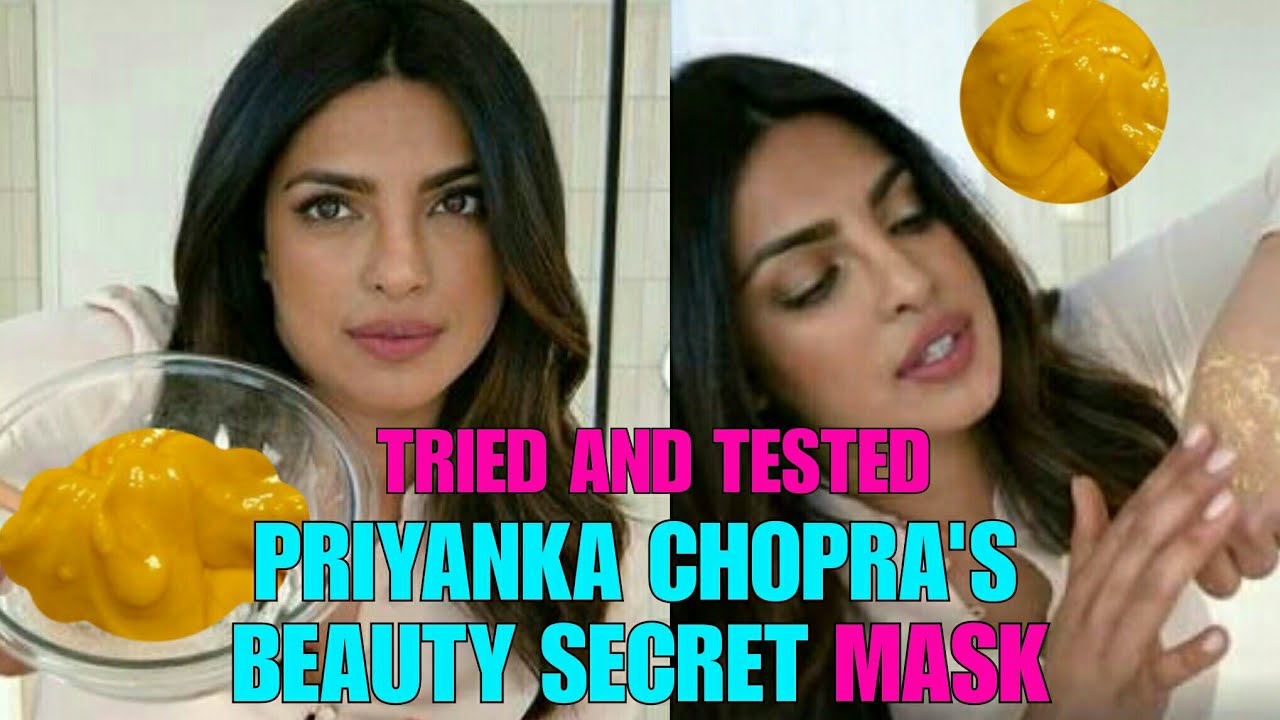 Priyanka chopra’s secret face mask 