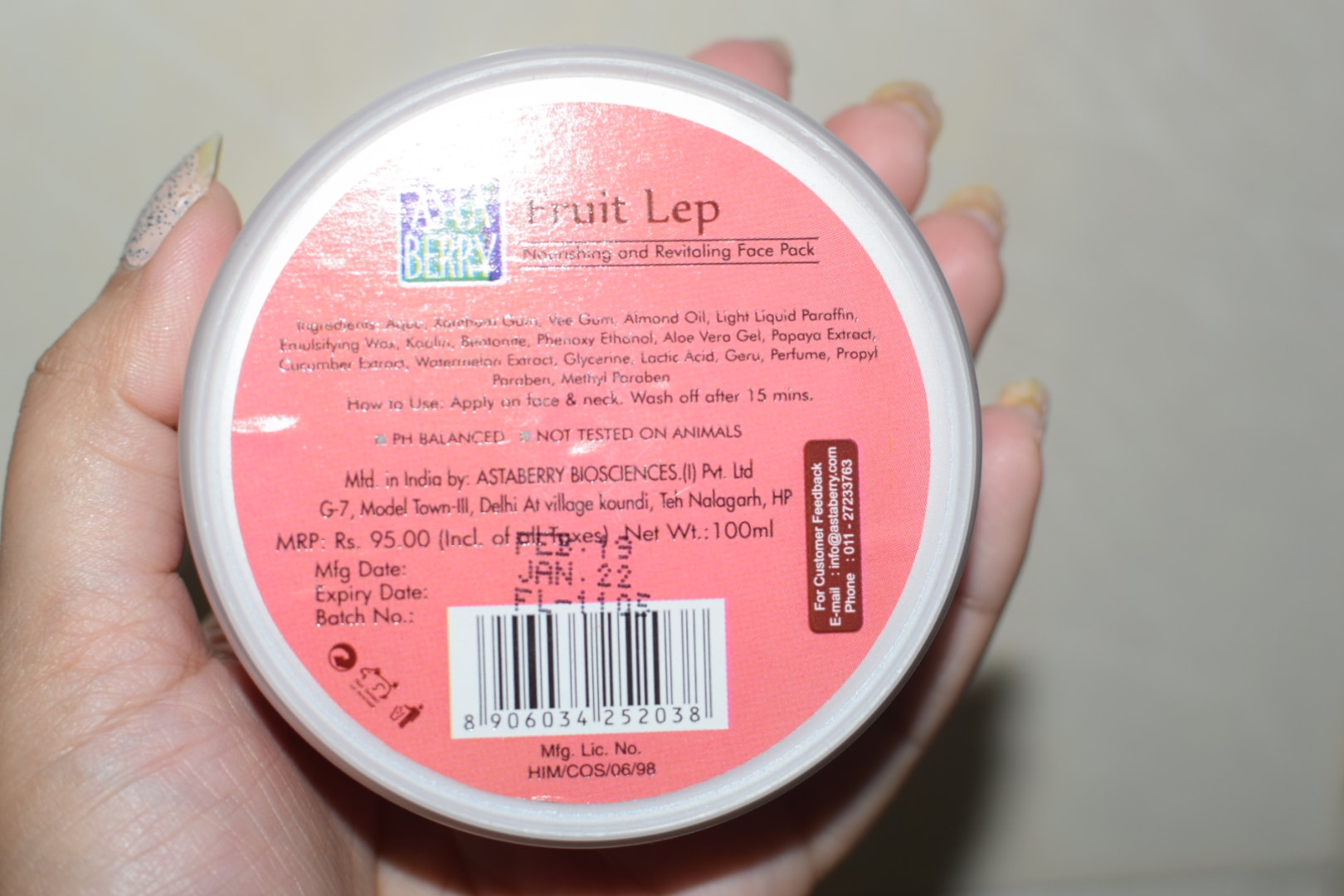 Astaberry’s Fruit Lep Review